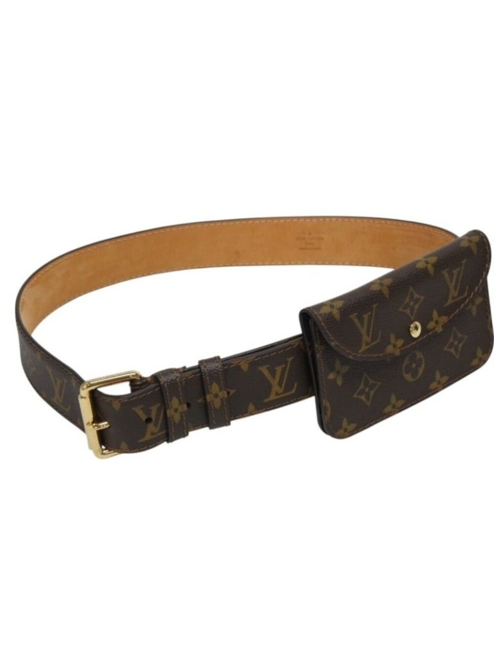 Louis Vuitton Ceinture Pochette Solo Belt Waist Bag